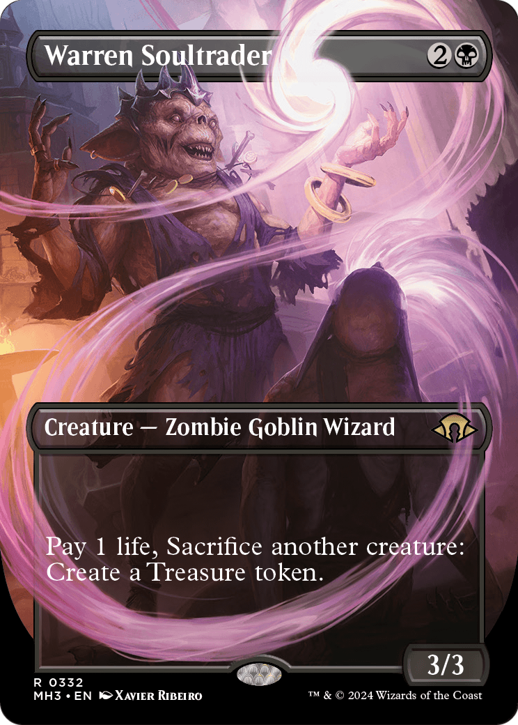 Warren Soultrader MTG proxy card