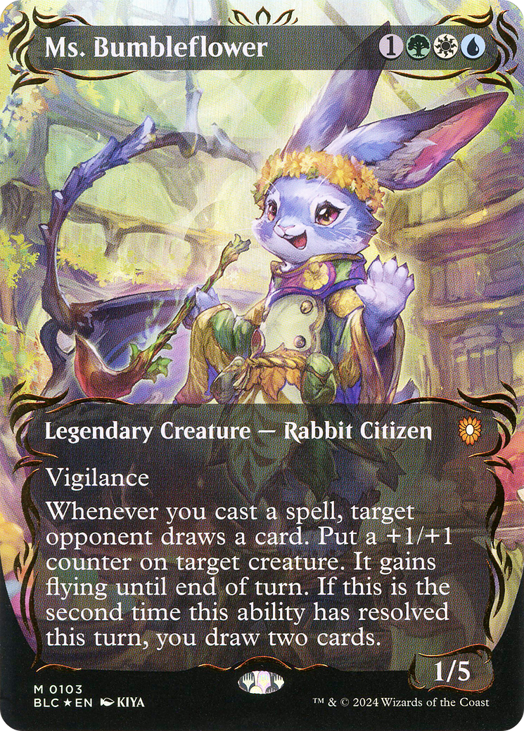 Ms. Bumbleflower MTG proxy card