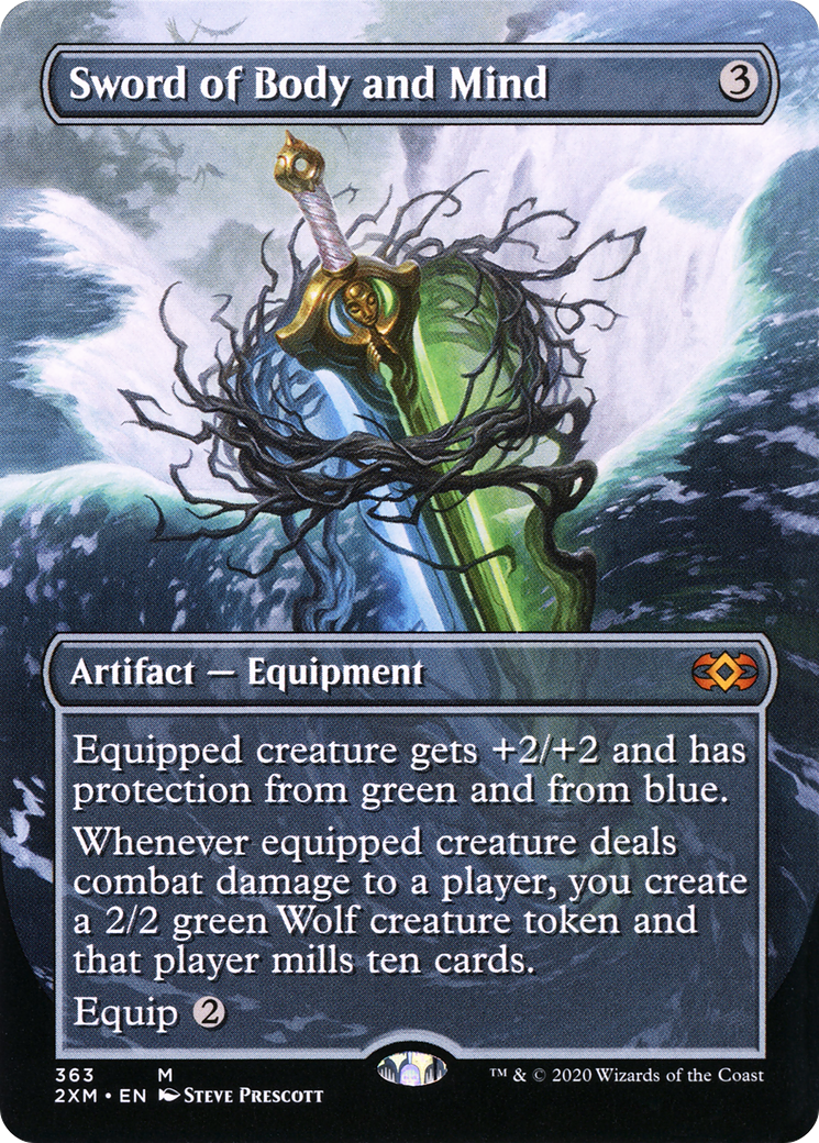 Sword of Body and Mind MTG proxy card