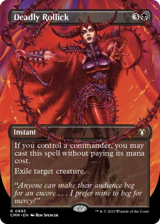 Deadly Rollick proxy card MTG Commander Masters
