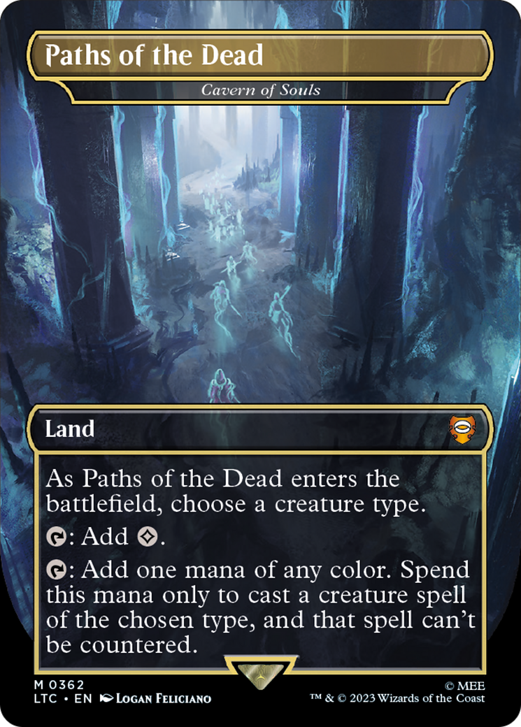 Cavern of Souls “Paths of the Dead” MTG proxy card