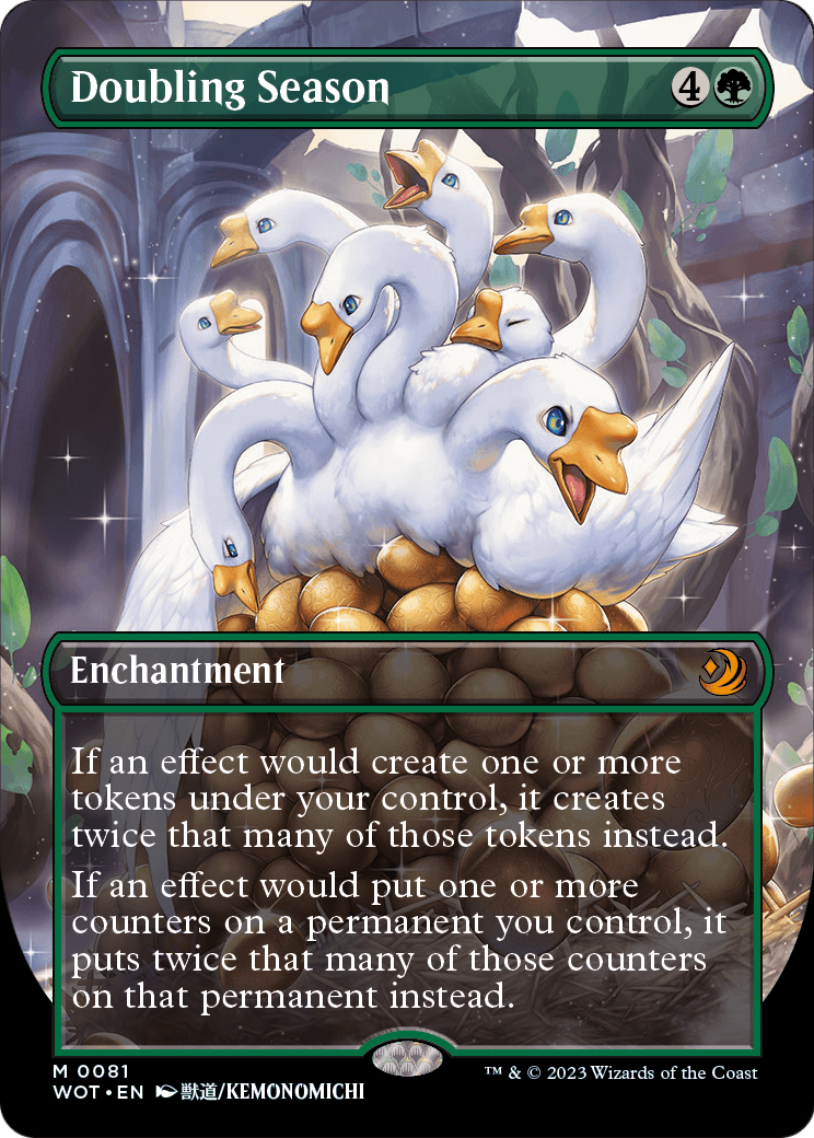 Doubling Season MTG proxy card