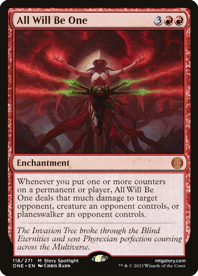 All Will Be One MTG proxy card