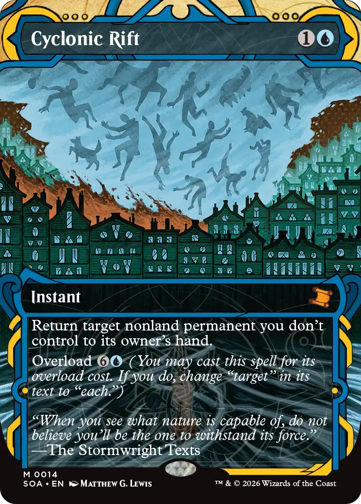 Cyclonic Rift MTG proxy card