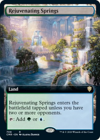 Rejuvenating Springs proxy card MTG Commander Legends
