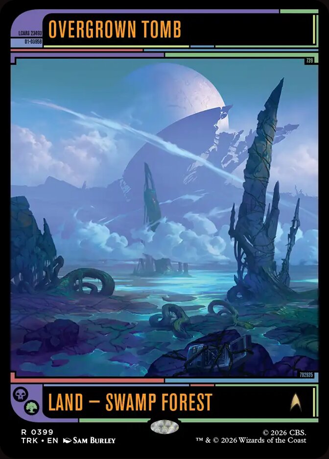 Overgrown Tomb MTG proxy card