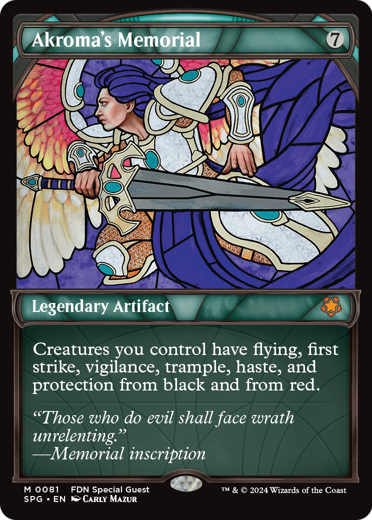 Akroma's Memorial MTG proxy card