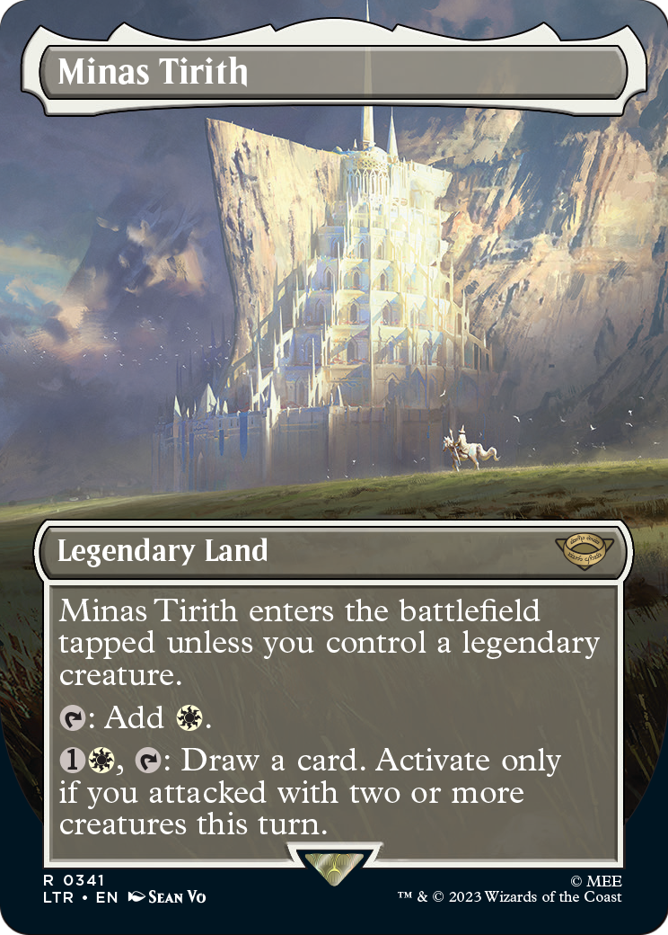 Minas Tirith MTG proxy card
