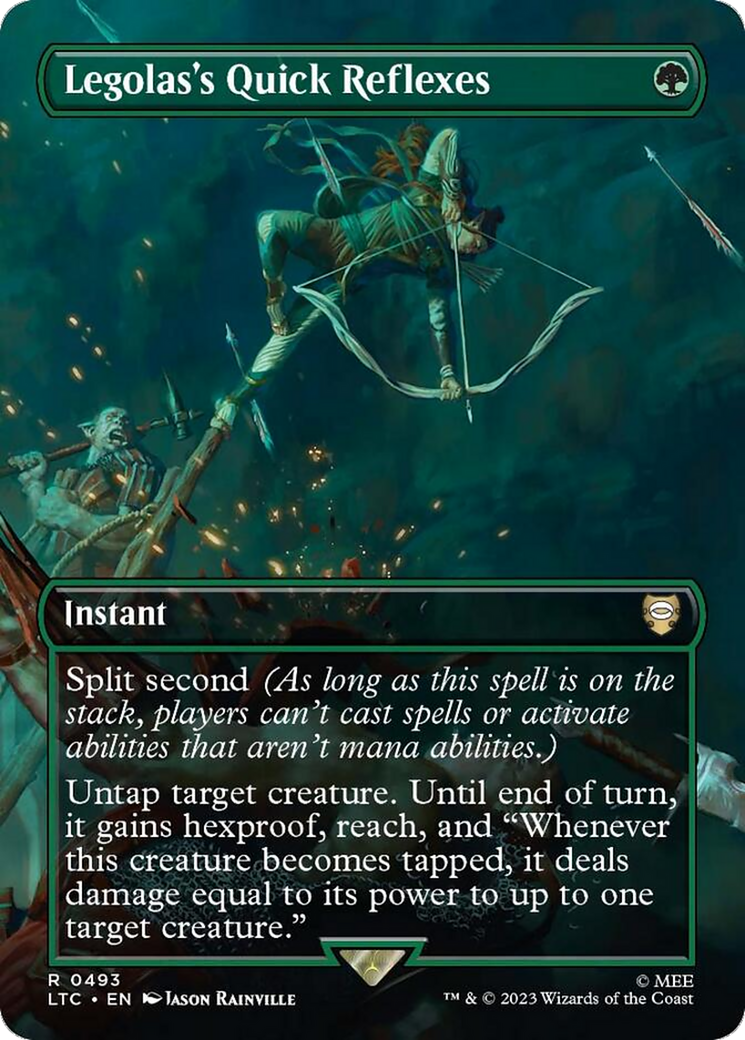 Legolas's Quick Reflexes MTG proxy card