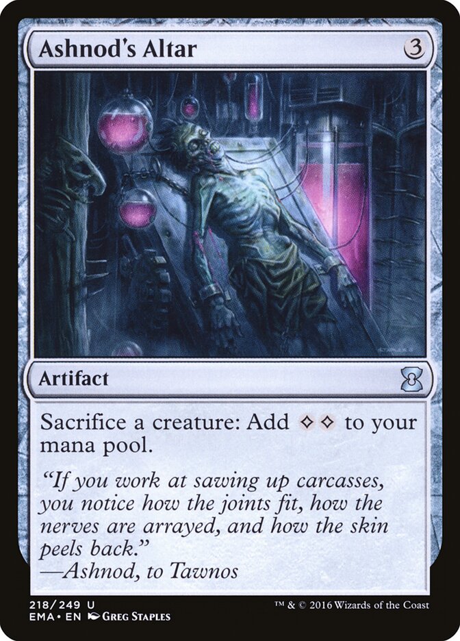 Ashnod's Altar MTG proxy card