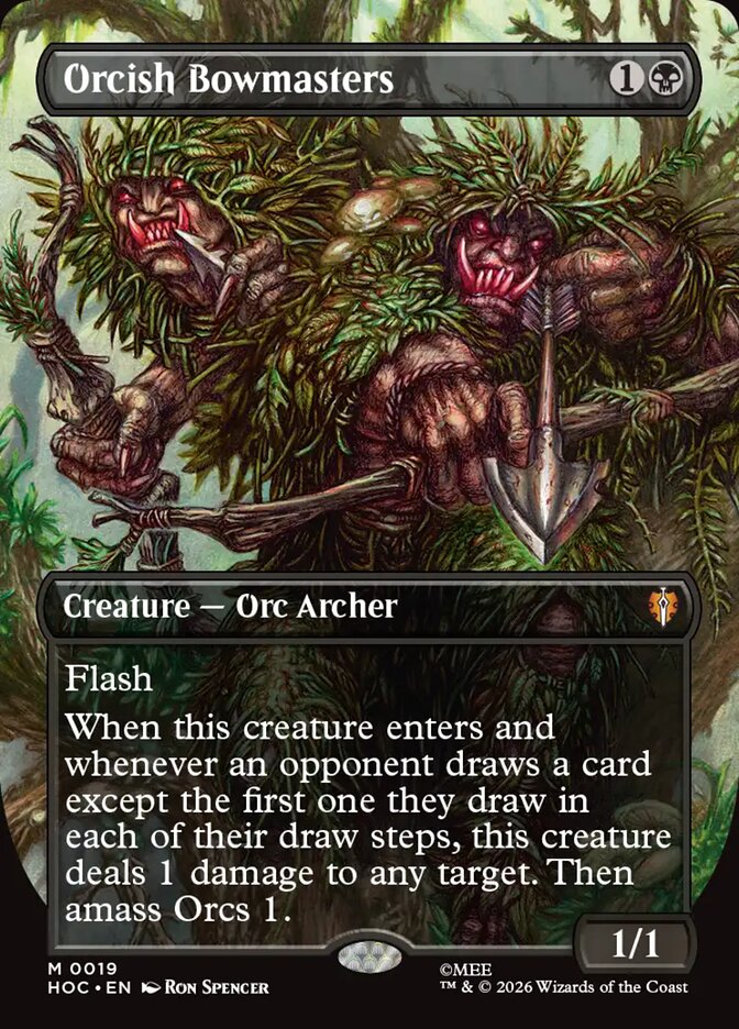 Orcish Bowmasters MTG proxy card