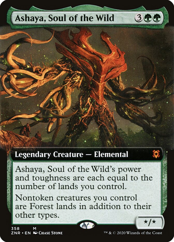 Ashaya, Soul of the Wild MTG proxy card