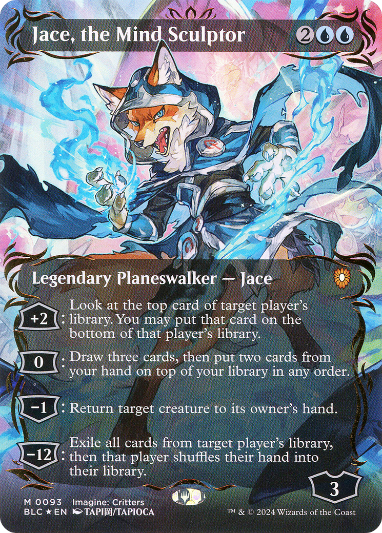 Jace, the Mind Sculptor MTG proxy card