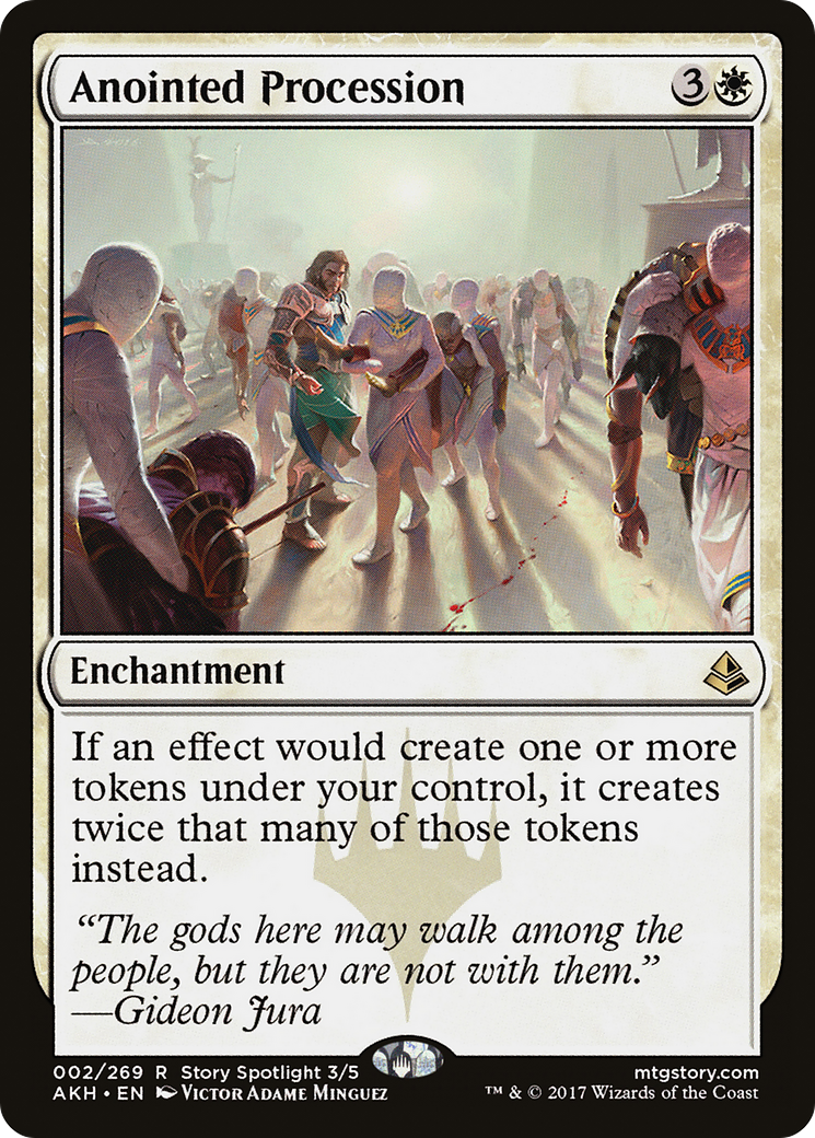 Anointed Procession MTG proxy card