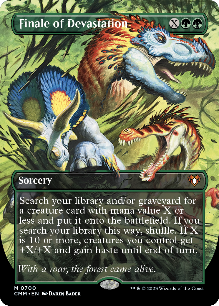 Finale of Devastation MTG proxy card