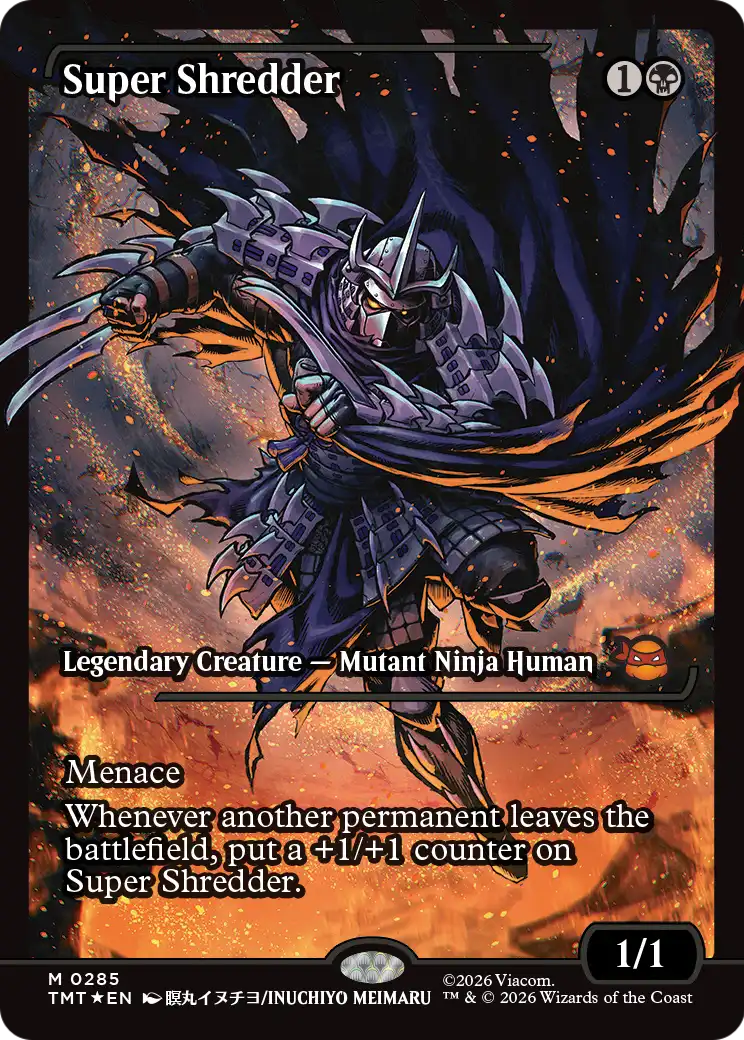 Super Shredder MTG proxy card