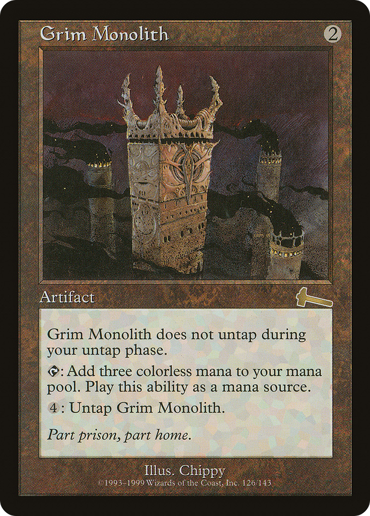Grim Monolith MTG proxy card