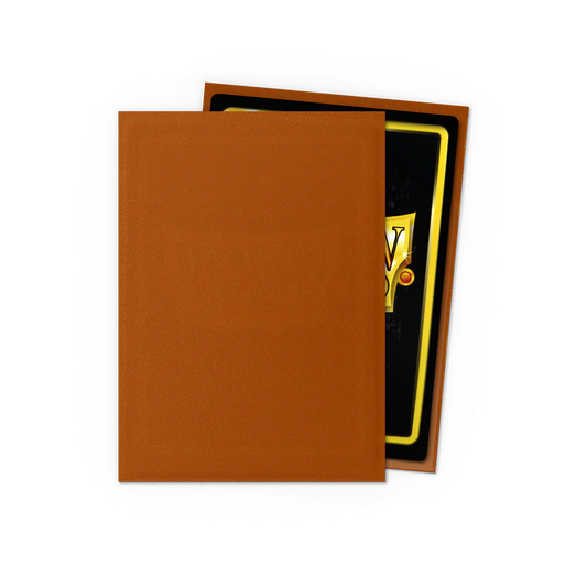 Dragon Shield Matte Copper Sleeves 100 Standard Size Card Sleeves