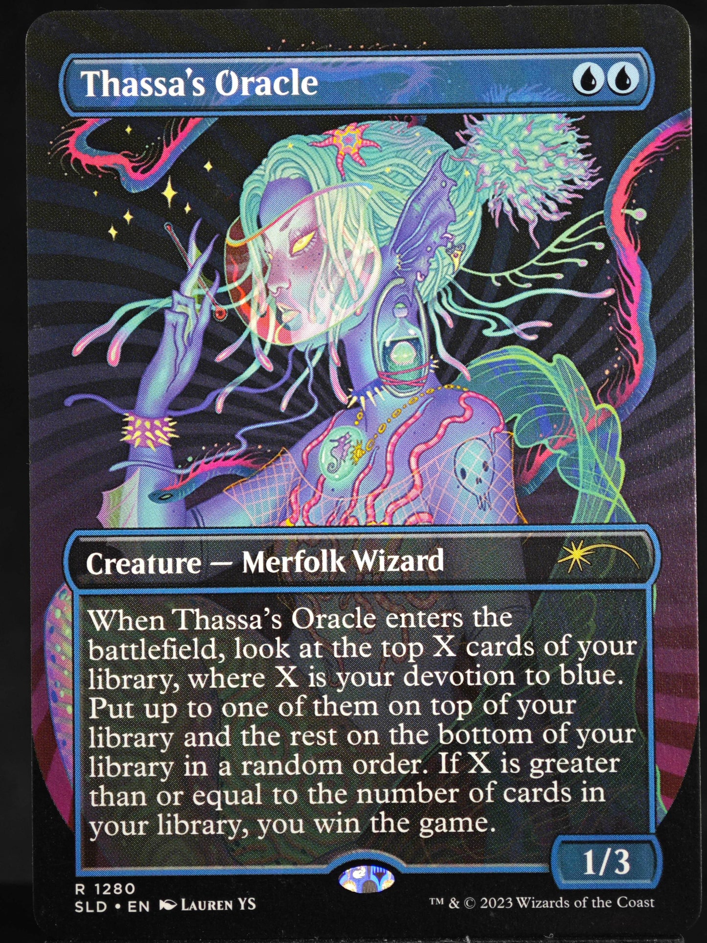 Thassa's Oracle proxy card MTG Secret Lair Drop