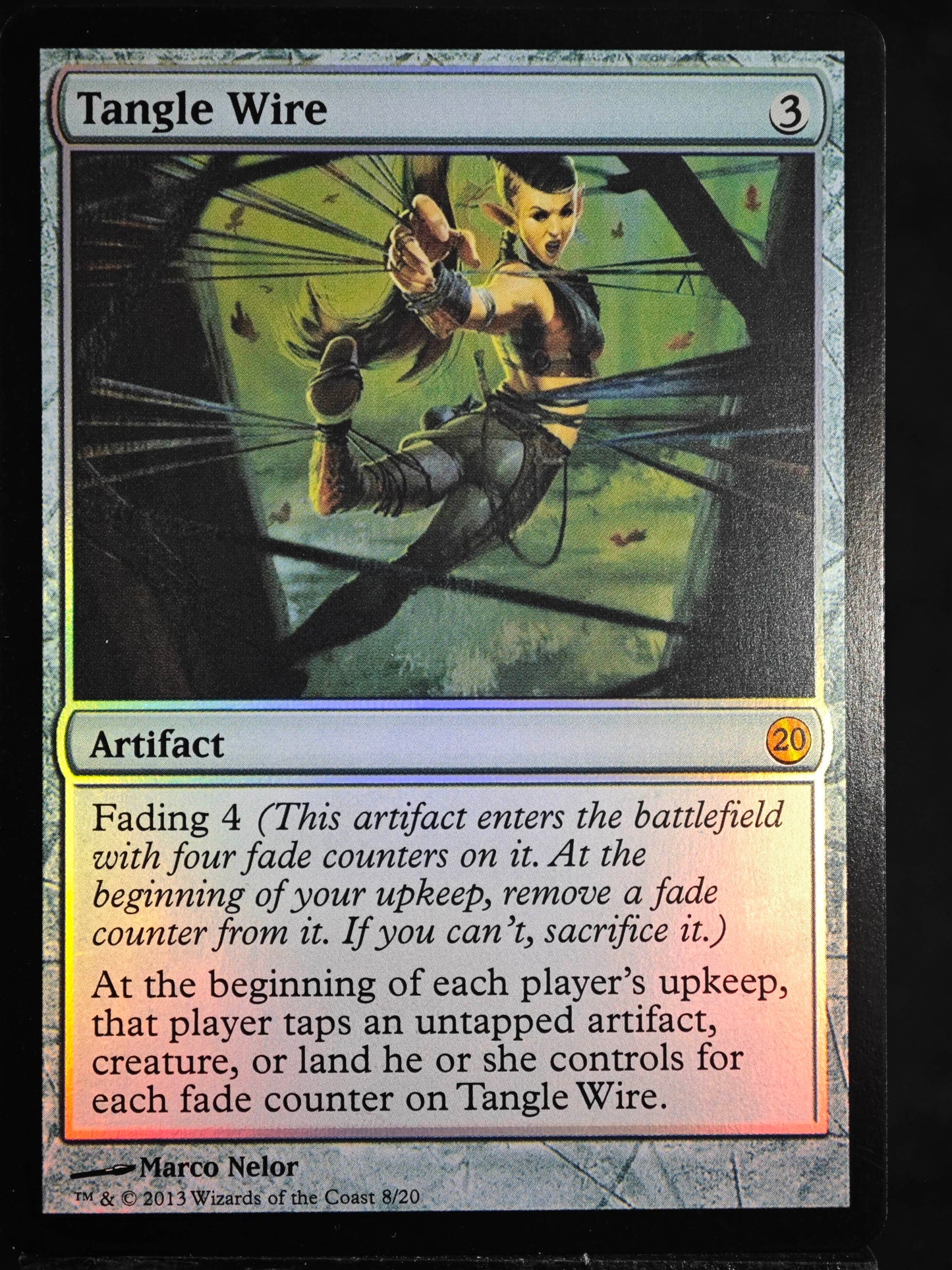 Tangle Wire proxy card MTG From the Vault: Twenty