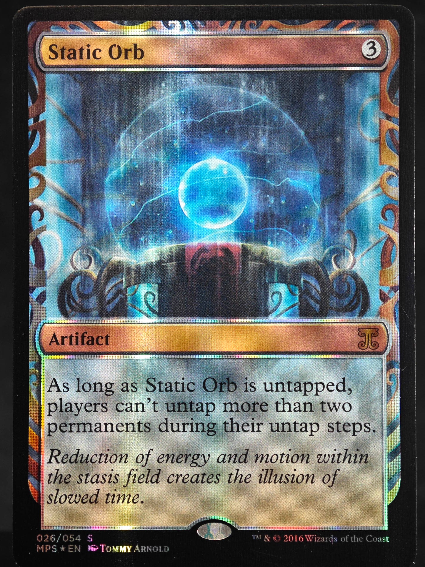 Static Orb proxy card MTG Kaladesh Inventions