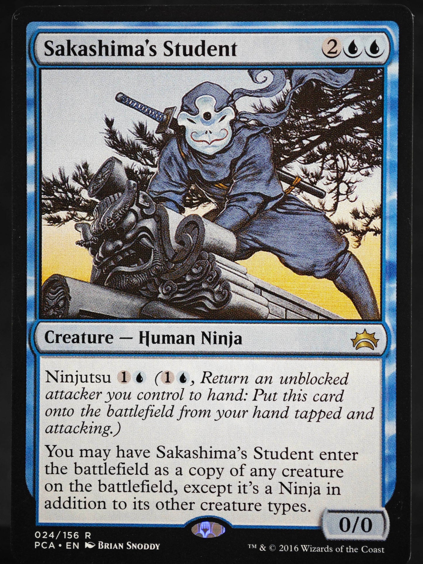Sakashima's Student proxy card MTG The List