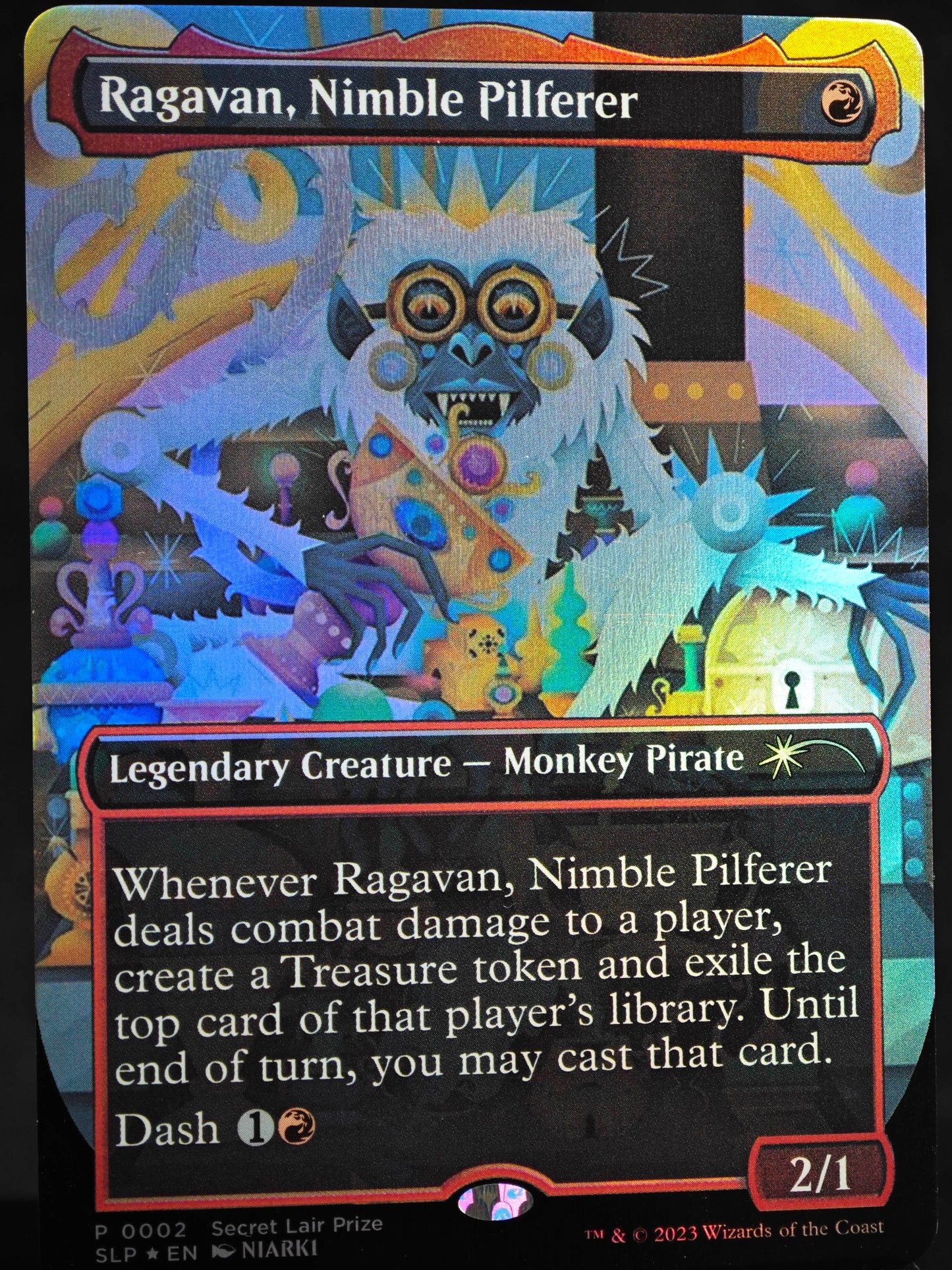 Ragavan, Nimble Pilferer proxy card MTG Secret Lair Promo