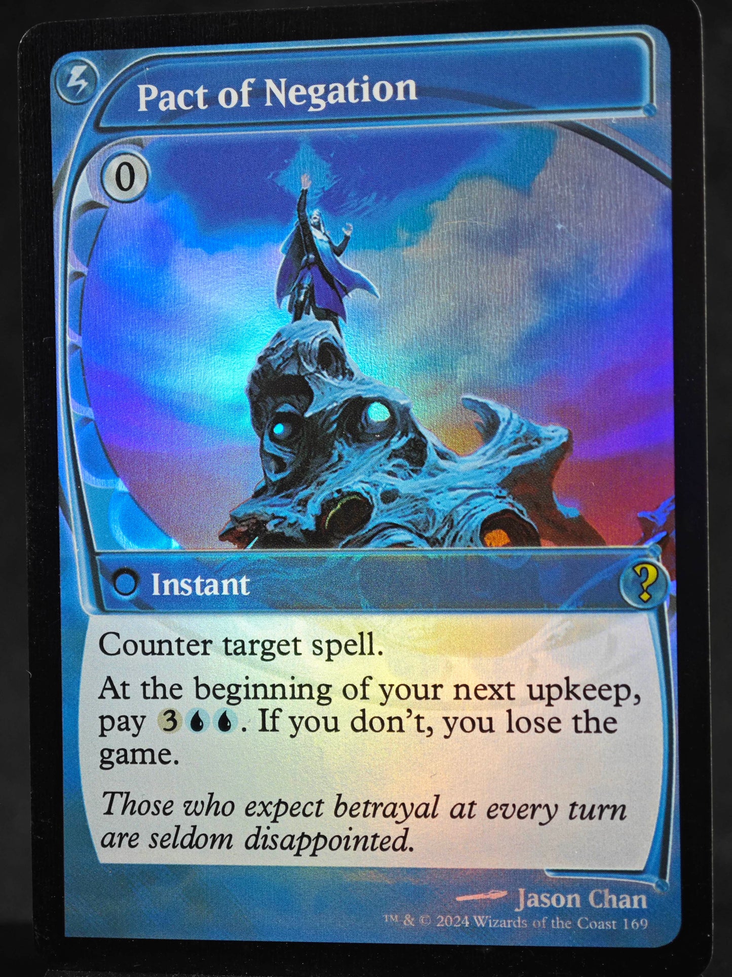 Pact of Negation proxy card MTG Mystery Booster 2