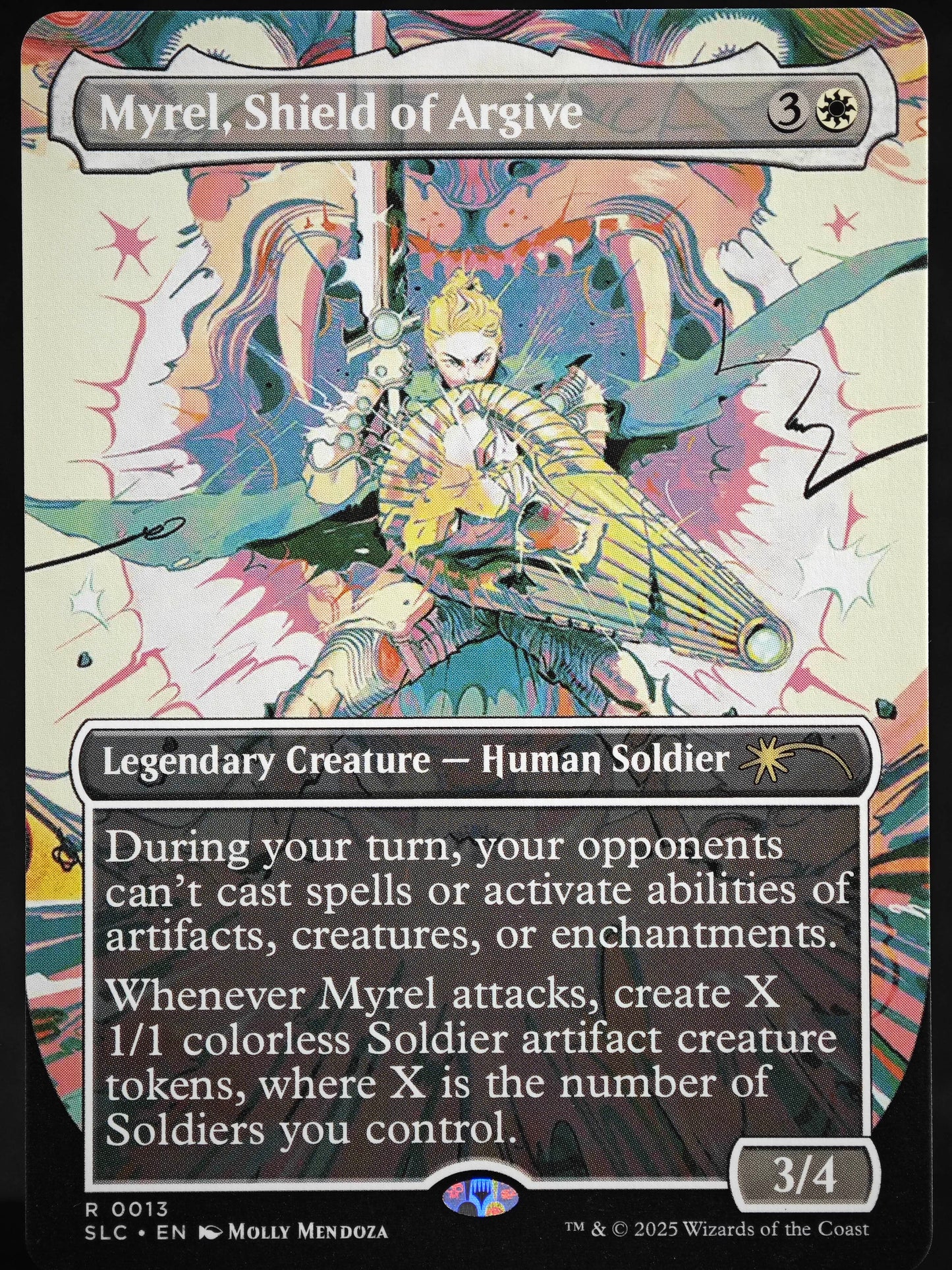 Myrel, Shield of Argive proxy card MTG Secret Lair Countdown