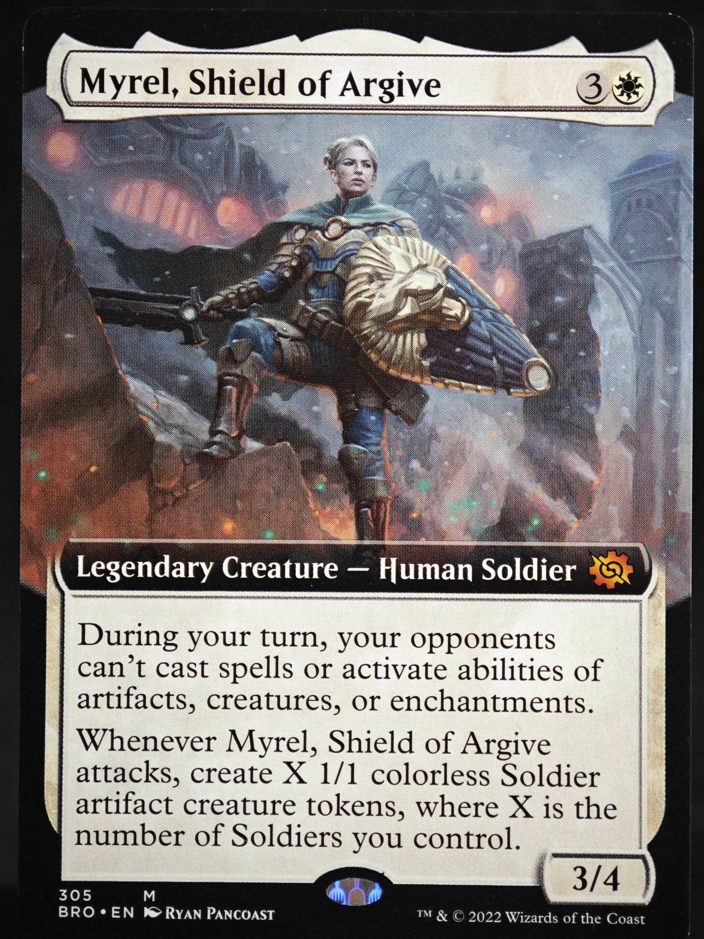 Myrel, Shield of Argive proxy card MTG The Brothers' War