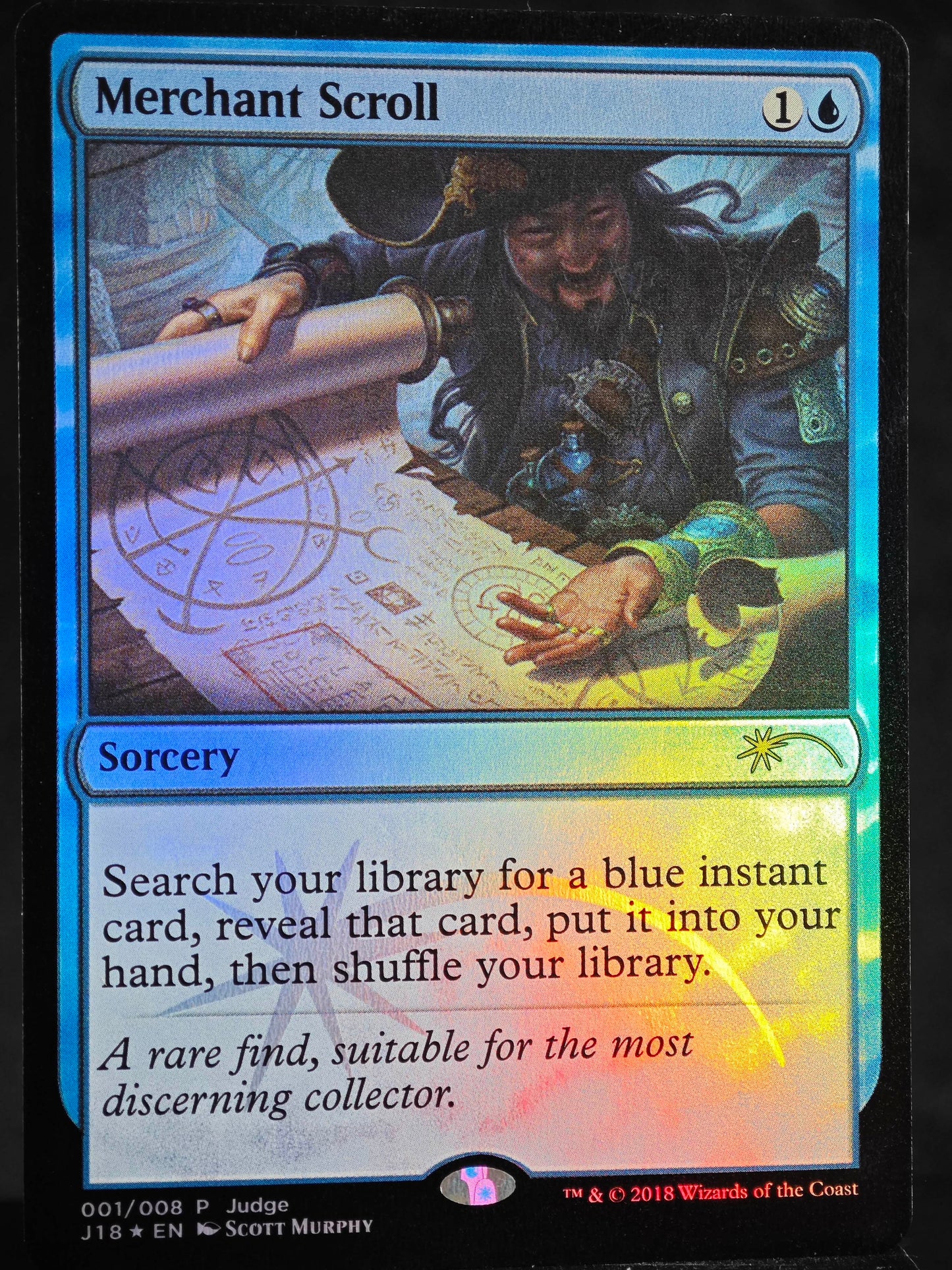 Merchant Scroll proxy card MTG Judge Gift Cards 2018