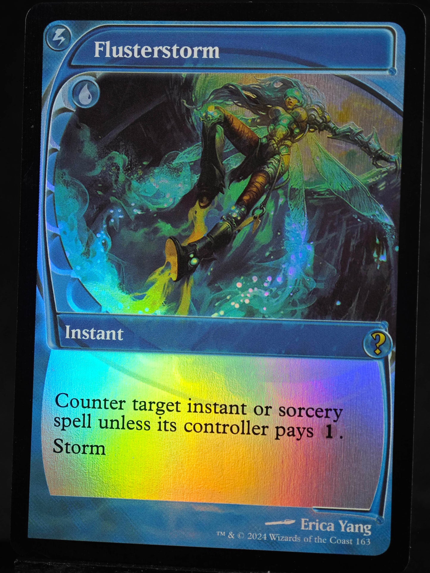 Flusterstorm proxy card MTG Mystery Booster 2