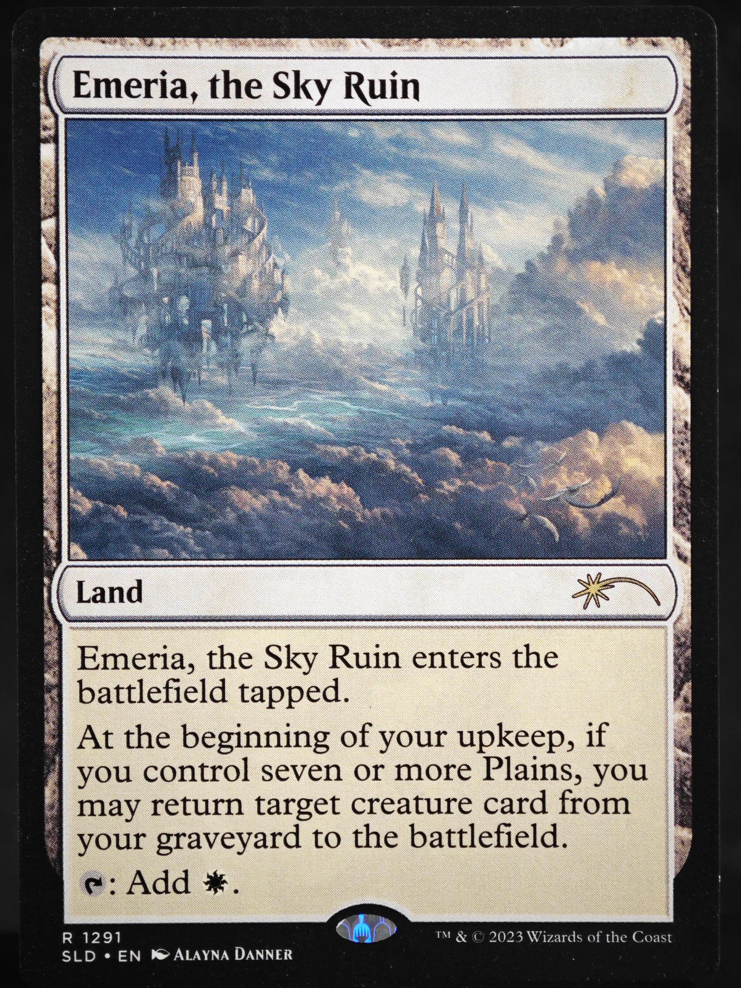 Emeria, the Sky Ruin proxy card MTG Secret Lair Drop