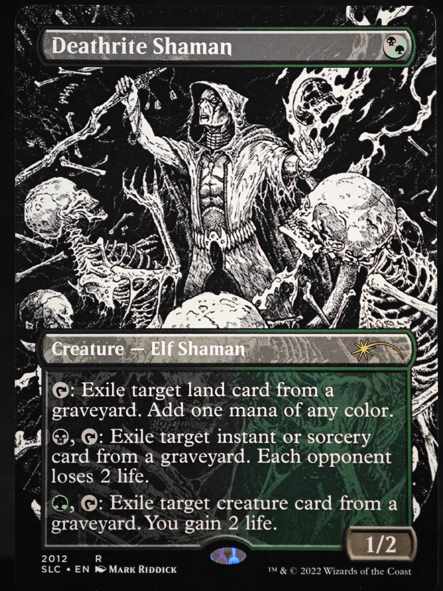 Deathrite Shaman proxy card MTG Secret Lair Countdown