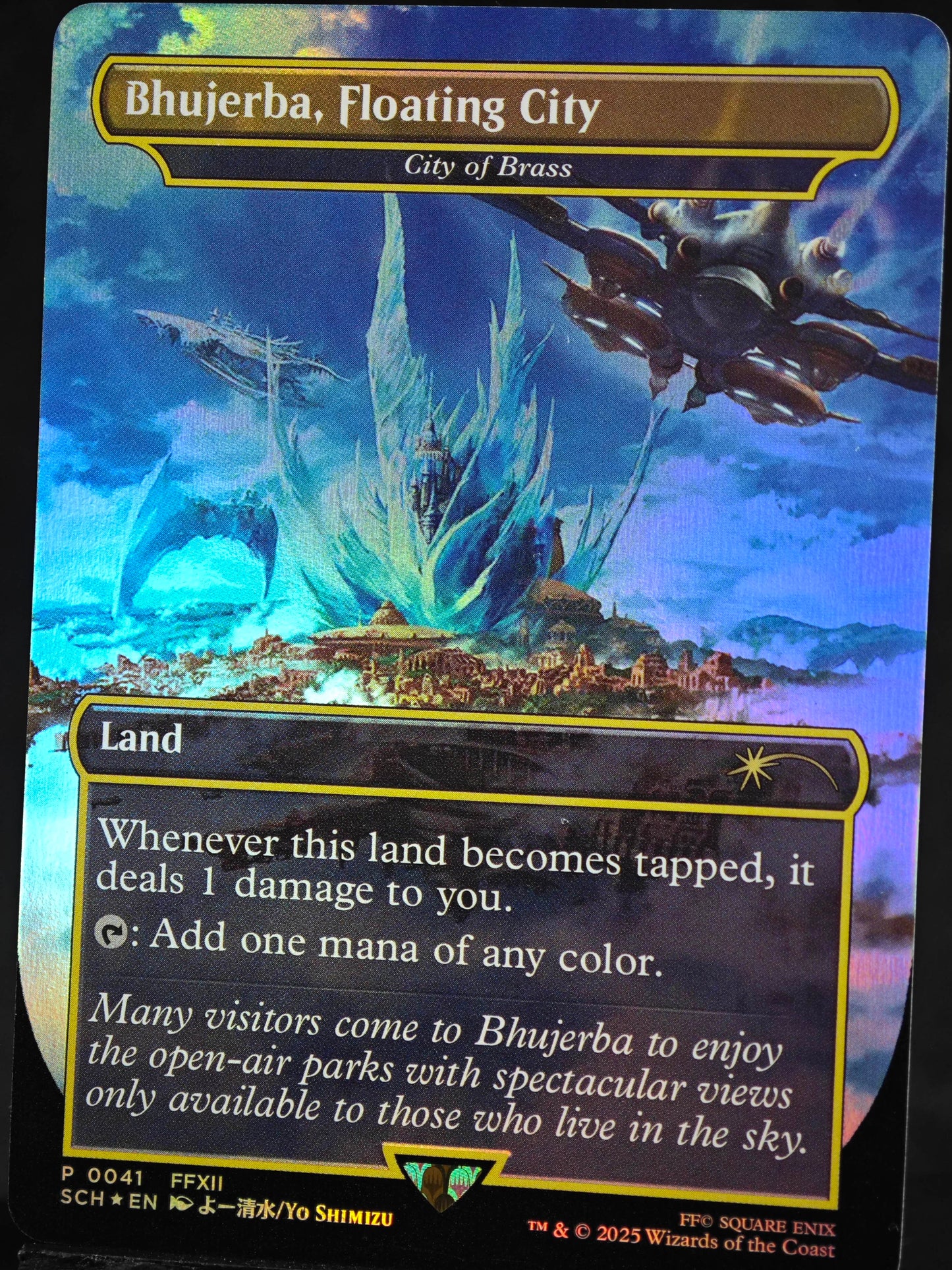 Bhujerba, Floating City // City of Brass proxy card MTG Store Championships