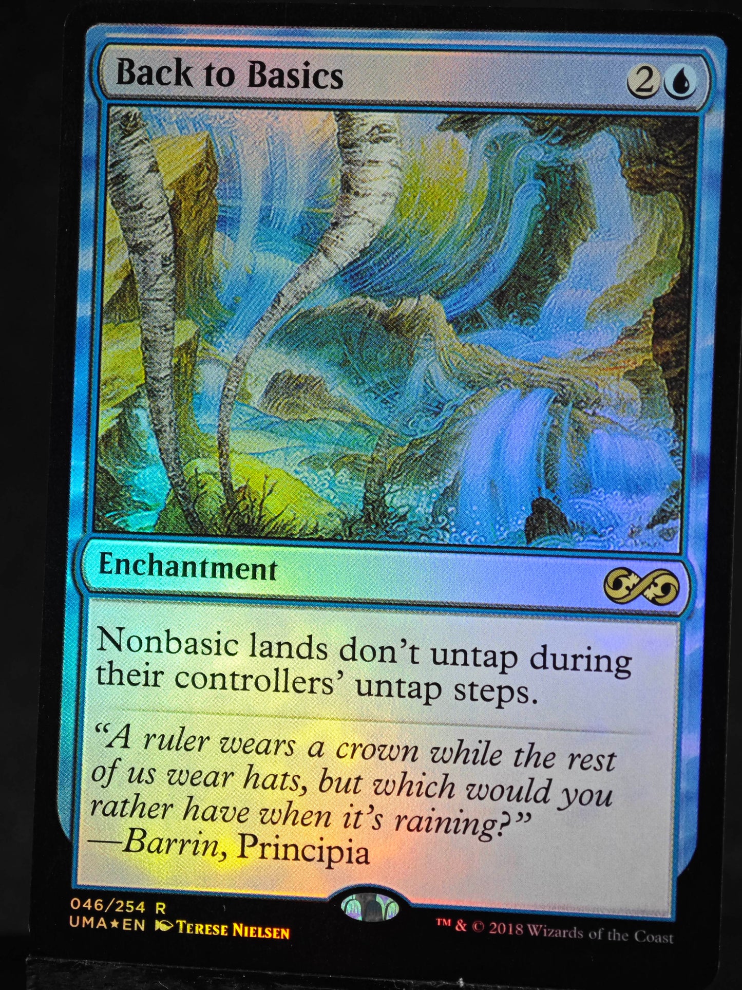 Back to Basics proxy card MTG Ultimate Masters