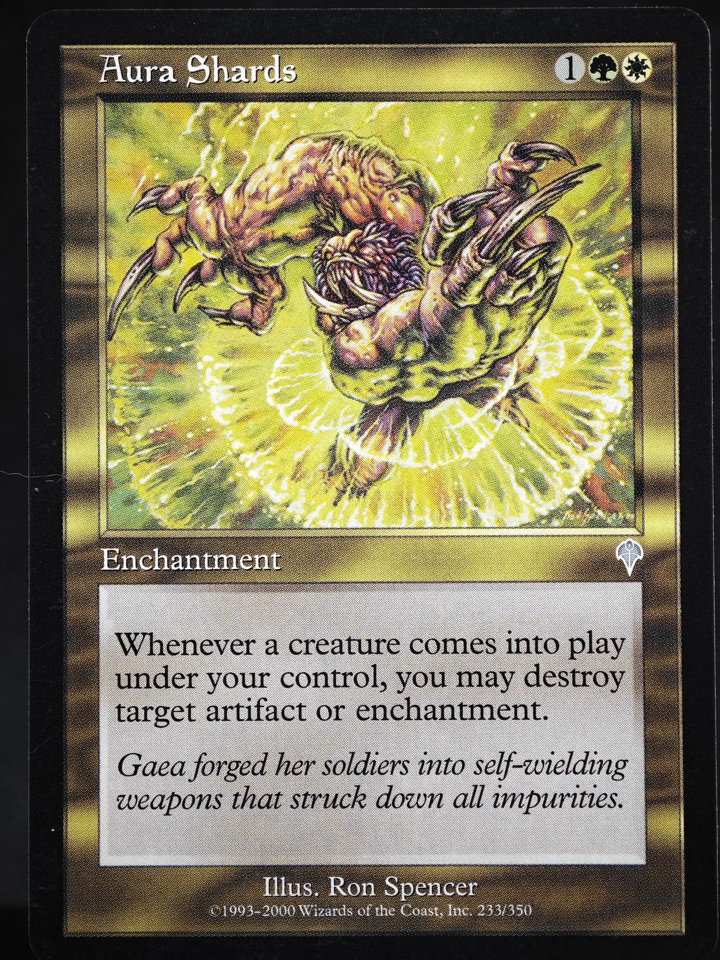 Aura Shards proxy card MTG Invasion