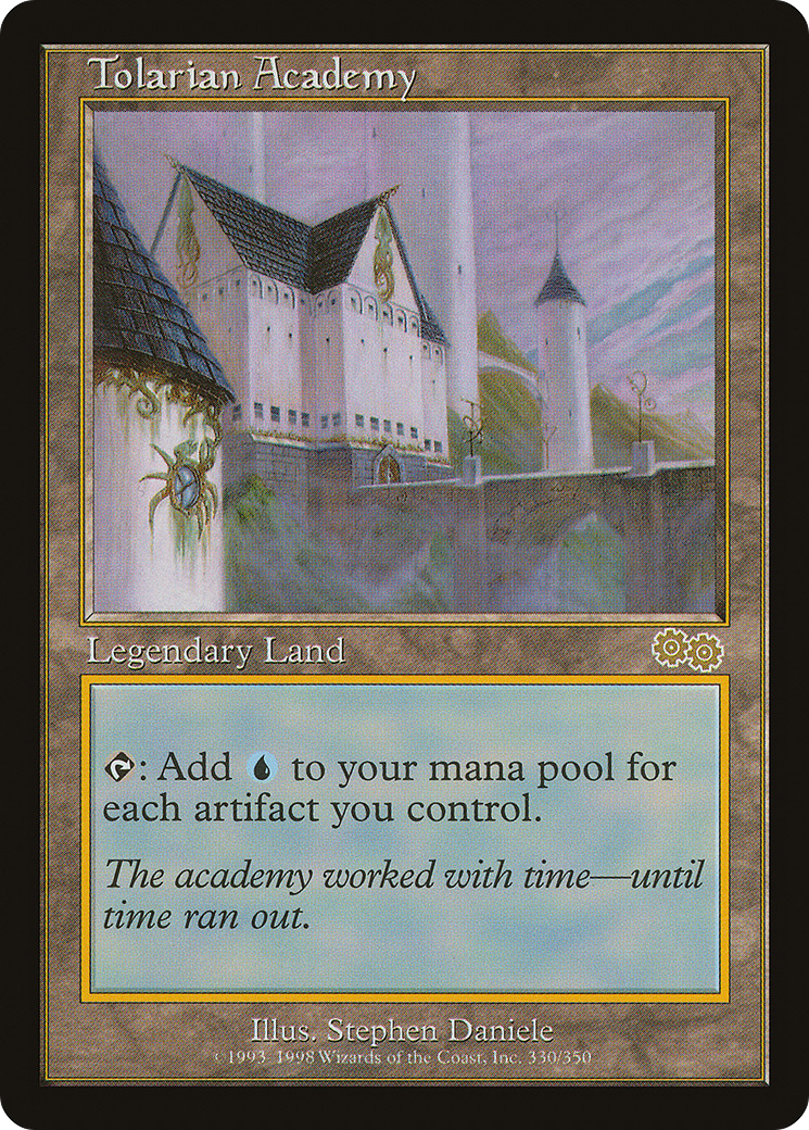 Tolarian Academy MTG proxy card