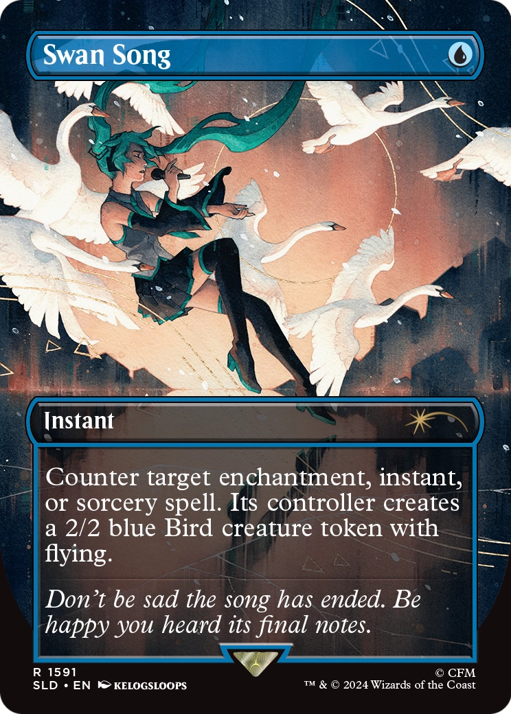 Swan Song MTG proxy card