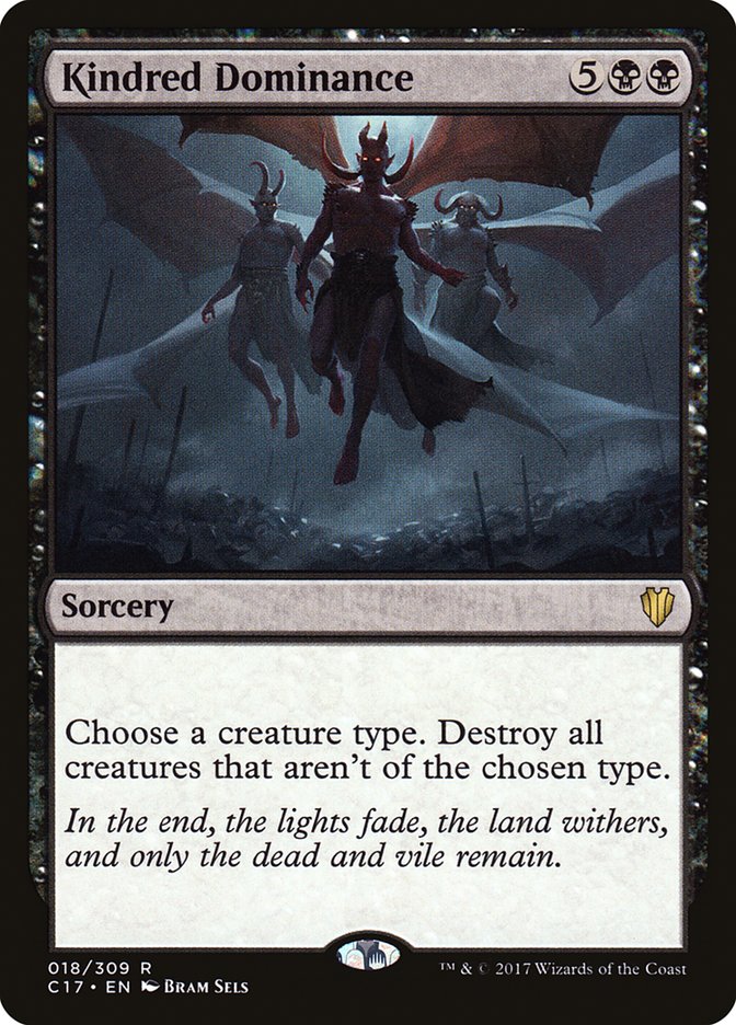Kindred Dominance - Commander 2017 – MTG Proxy Card