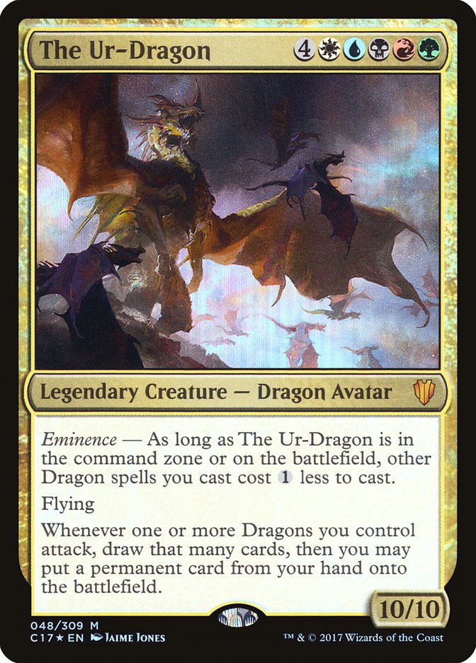 The Ur-Dragon - Commander 2017 (Foil) – MTG Proxy Card