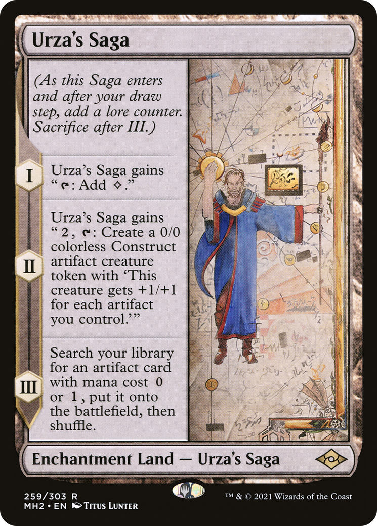 Urza's Saga MTG proxy card