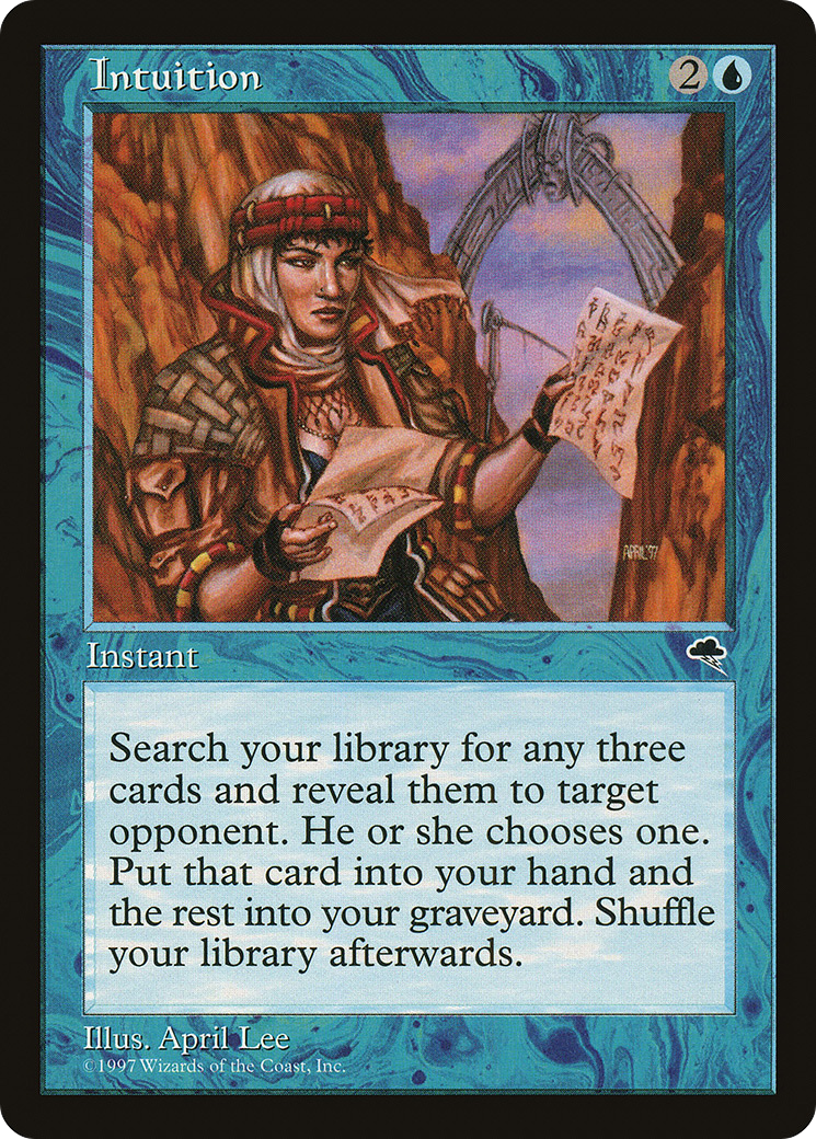 Intuition MTG proxy card