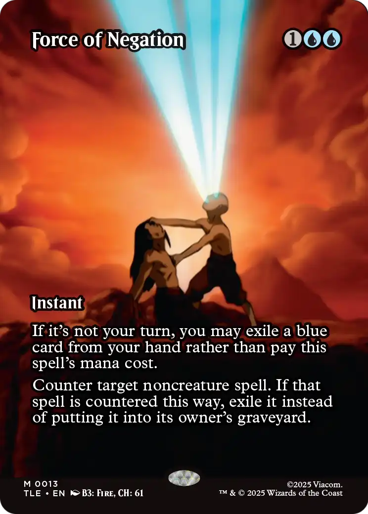 Force of Negation MTG proxy card