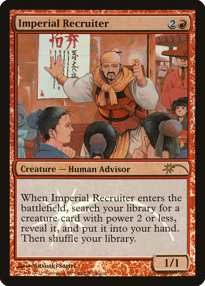 Imperial Recruiter MTG proxy card
