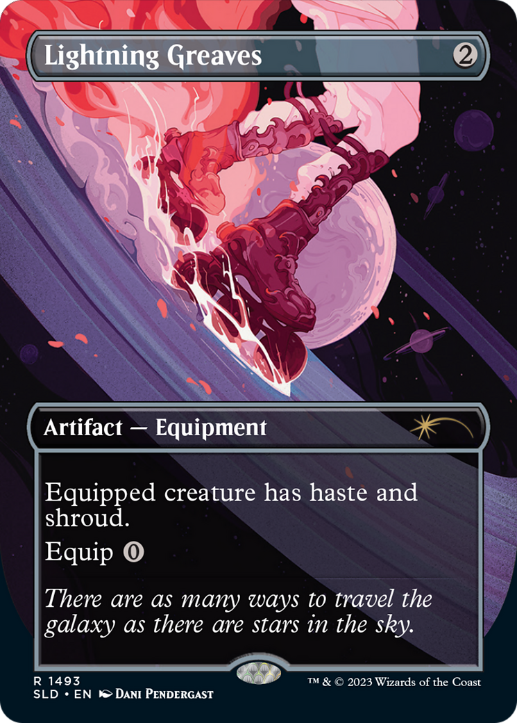 Lightning Greaves Galaxy Foil (1493) - MTG Proxy Card – EncoreH-Cards