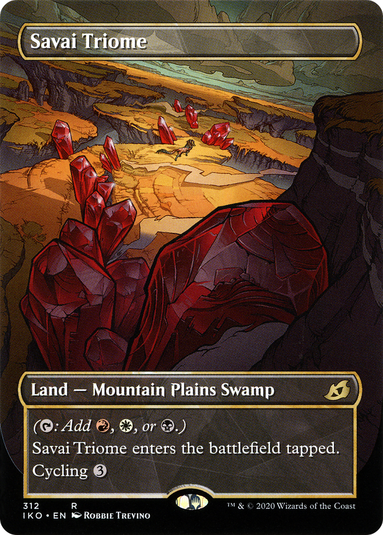 Savai Triome MTG proxy card