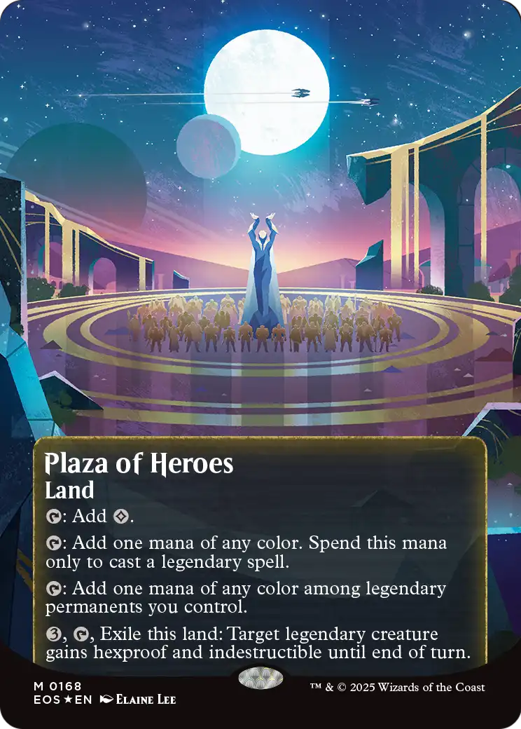 Plaza of Heroes MTG proxy card