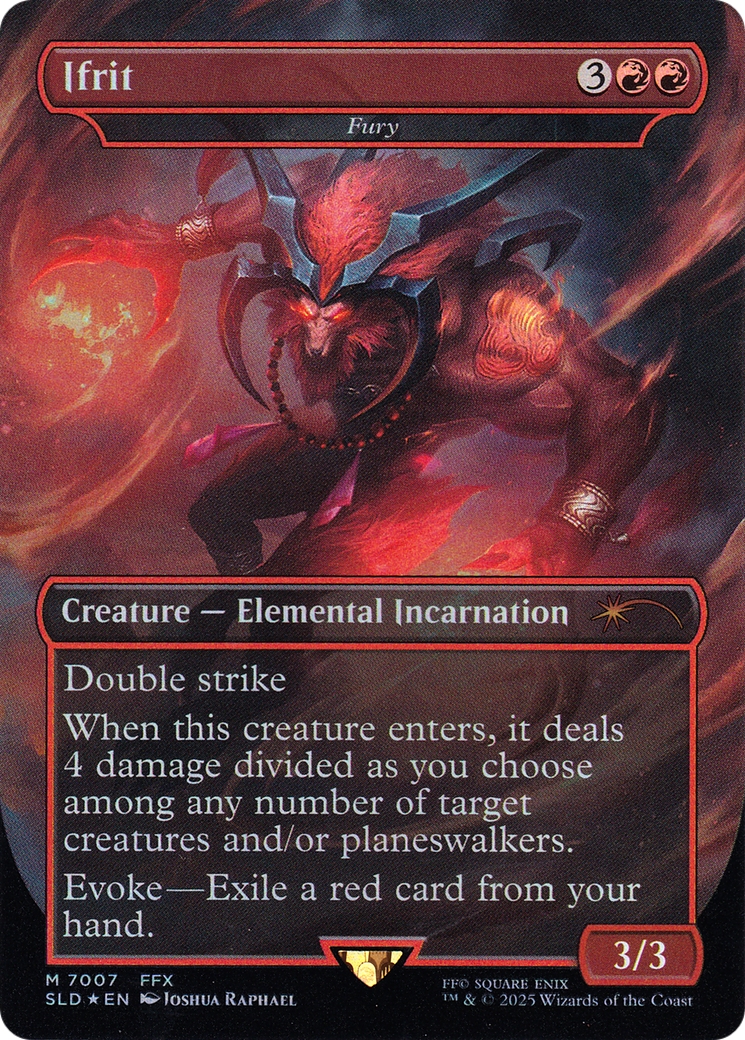 Fury “Ifrit” MTG proxy card