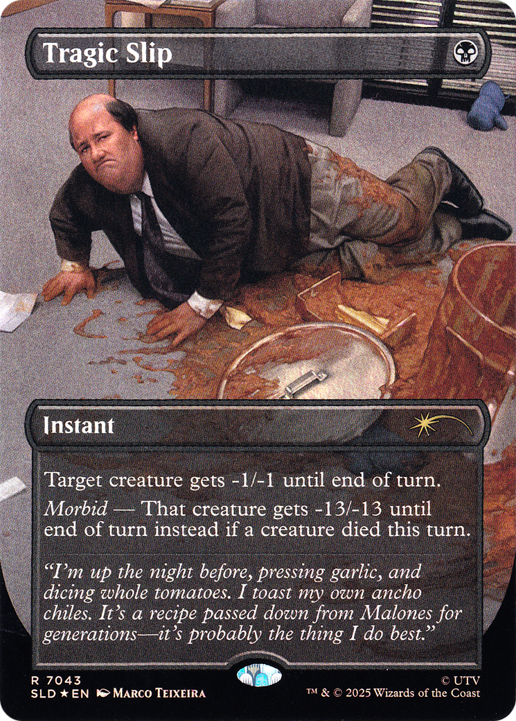 Tragic Slip MTG proxy card